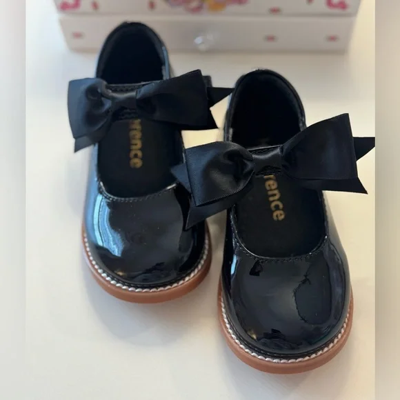 Black Patent Bow-strap Mary Jane - Picture 1 of 6